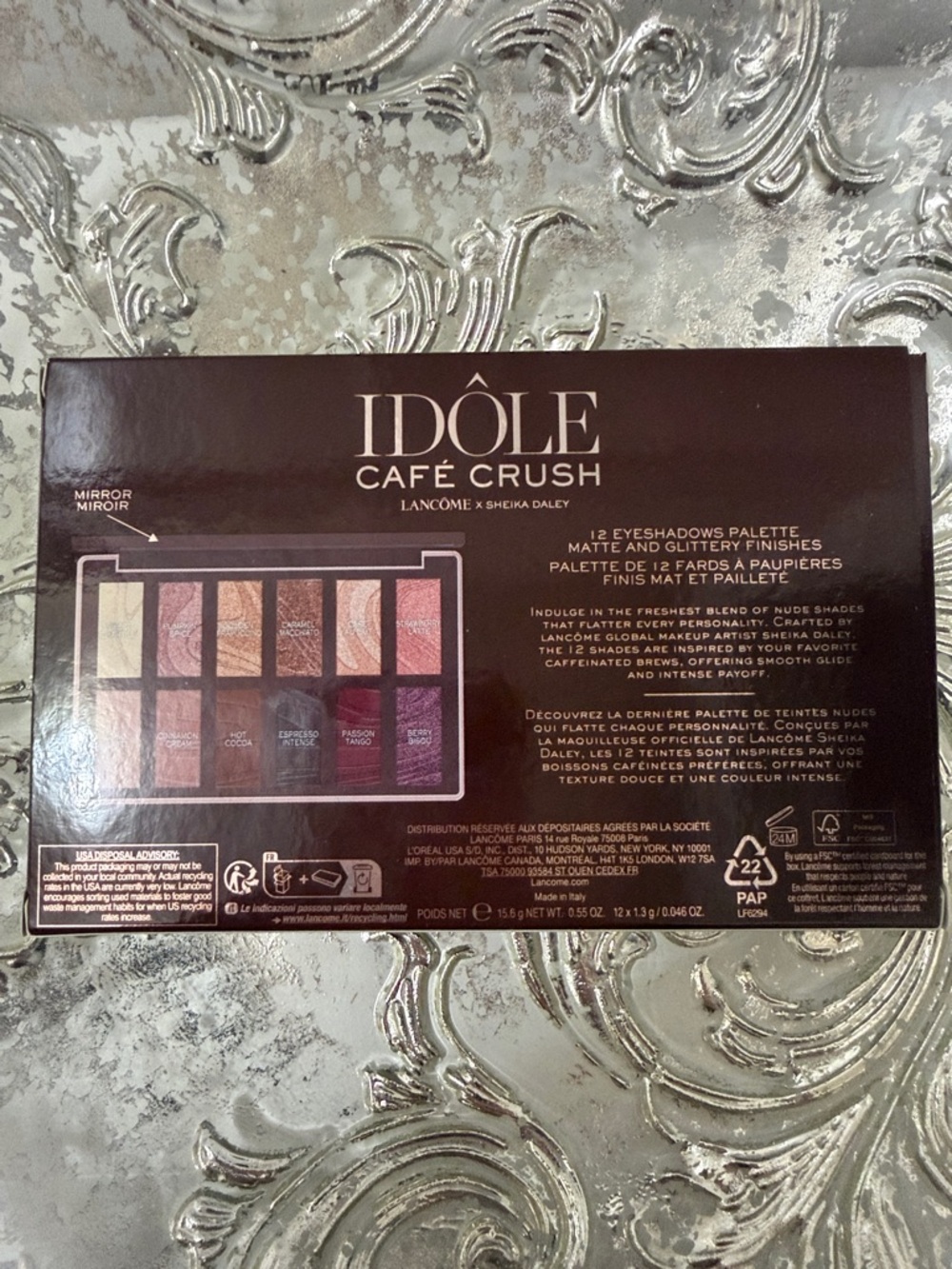 Lancôme Cafe Crush Eyeshadow Palette — 12 eyeshadows, gorgeous shades! NEW! - Picture 6 of 7